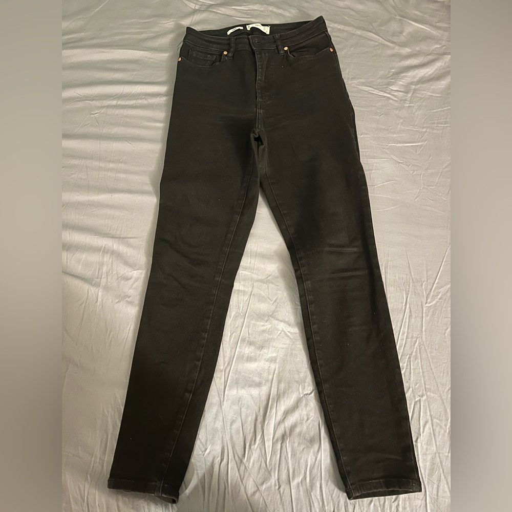 Mango black jeans
